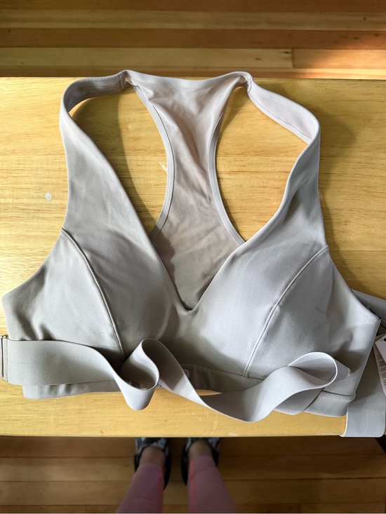 Victoria's Secret Other - NWT Victoria's Secret Sport cream colored  Racerback wrap Sports Bra size M